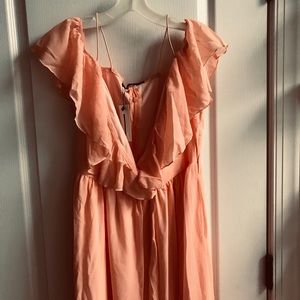 Flowy chiffon dress